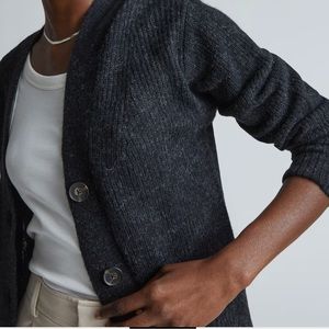 Everlane Oversized Alpaca Pocket Cardigan